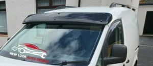 To fit Renault Kangoo 2014-2021 Black External Sun Visor Solid Acrylic - Picture 1 of 6