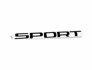 SPORT Emblem Overlay Decal Sticker - 2014-2018 Cherokee Sport - Picture 1 of 24