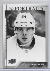 AUSTON MATTHEWS 2017-18 UD # 1 UD PORTRAITS SSP INSERT/USA WJC/# 1 PICK/LEAFS - Picture 1 of 1