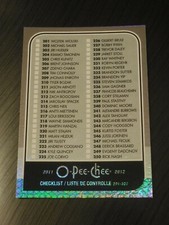2011/2012 O-Pee-Chee Rainbow U 301-600 PICK