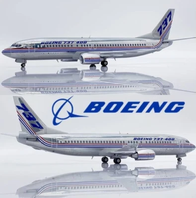JC Wings 1/200 XX20389, Boeing 737-400 Boeing House Color N73700 Polished - Immagine 1 di 4