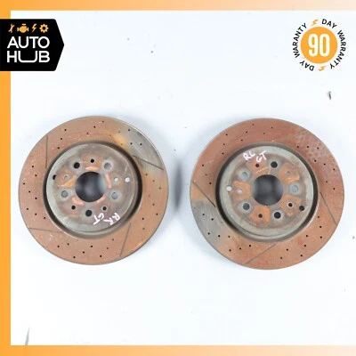Maserati GranTurismo M145 Rear Brake Rotors Disc Left & Right Set of 2 OEM - Image 1 of 4