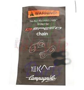 Campagnolo EKAR C-link 13 Speed Chain Connector Quick-Link, Non-Reusable, 1pair - Picture 1 of 1