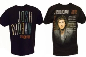 New Josh Groban 2013 Symphony Tour Mens Adult Size S-M- L-XL-2XL Concert T-Shirt - Picture 1 of 8