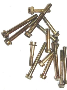 POLARIS USED SNOWMOBILE 08-16 CRANK CASE BOLTS 14 PCS 7517786 7517785 7517784 - Picture 1 of 2