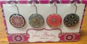 Vera Bradley Büroklammern sehr beere Paisley Hello Dahlia Schieferblüten Barcelona - Bild 1 von 3