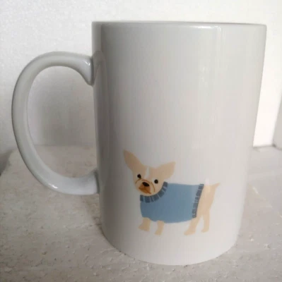 FRENCHIE Dog Coffee Tea Ceramic Mug by Fringe Studio Pet Shop - Image 1 of 4