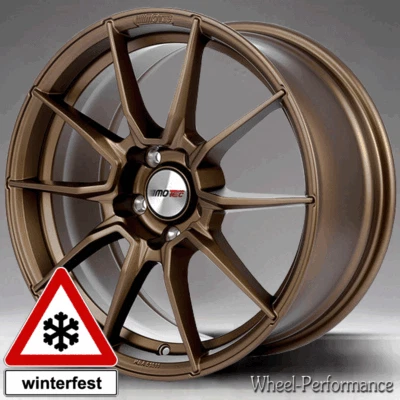 17 Zoll MC-L ultraleichte Sport Felgen 7x17 4x100 ET42 bronze für Renault Smart - Bild 1 von 4