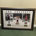 The Greatest - Tiger Woods, Muhammad Ali, Michael Jordan Framed Print 