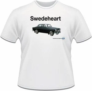 Volvo T-Shirt "Swedeheart" Gr. L Volvo Amazon Geschenk f. Volvo-Fans 121/122 - Bild 1 von 1