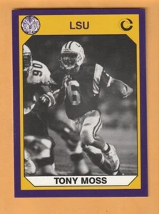 Tony Moss LSU Tigers 1990 Card #176 Bossier City Louisiana 6M - Picture 1 of 2