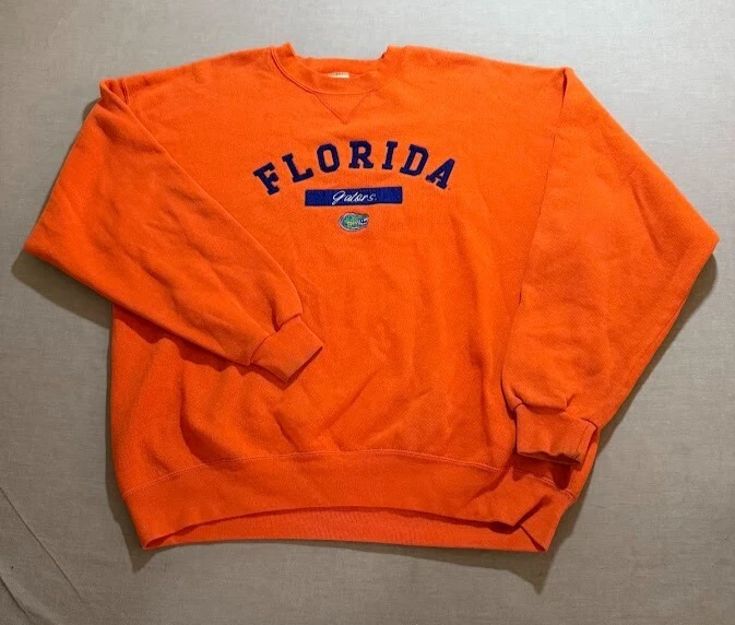 Vintage Florida Gators M. J. SOFFE Sweatshirt Mens XL Orange Long Sleeve. - Image 1 of 4