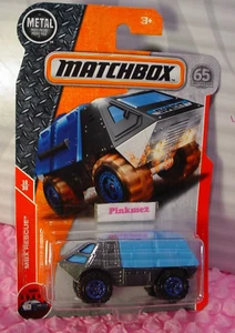 2018 Matchbox ARV-01 #70☆Gray/Blue;SWAT vehicle☆RESCUE☆35th Anniversary☆case F - Picture 1 of 2