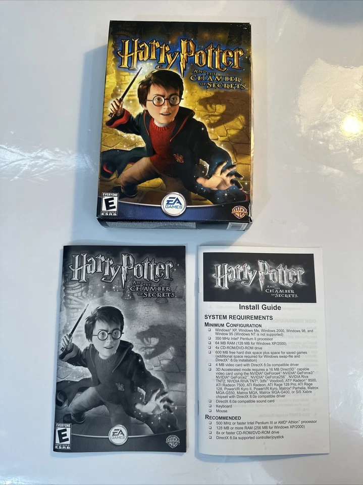Harry Potter and the Chamber of Secrets 2002 Box Only PC ***NO GAME*** - Image 1 of 4