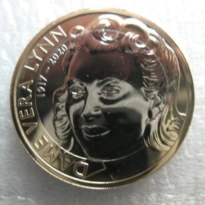 Great Britain UK 2022 2 Pounds Dame Vera Lynn Bi-metallic Coin - Picture 1 of 2