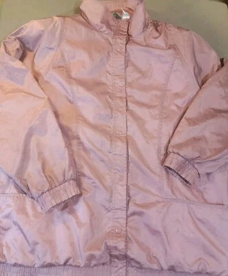 Винтажная женская ветровка Haband куртка с передними карманами на подкладке очень большая  - Изображение 1 из 4
