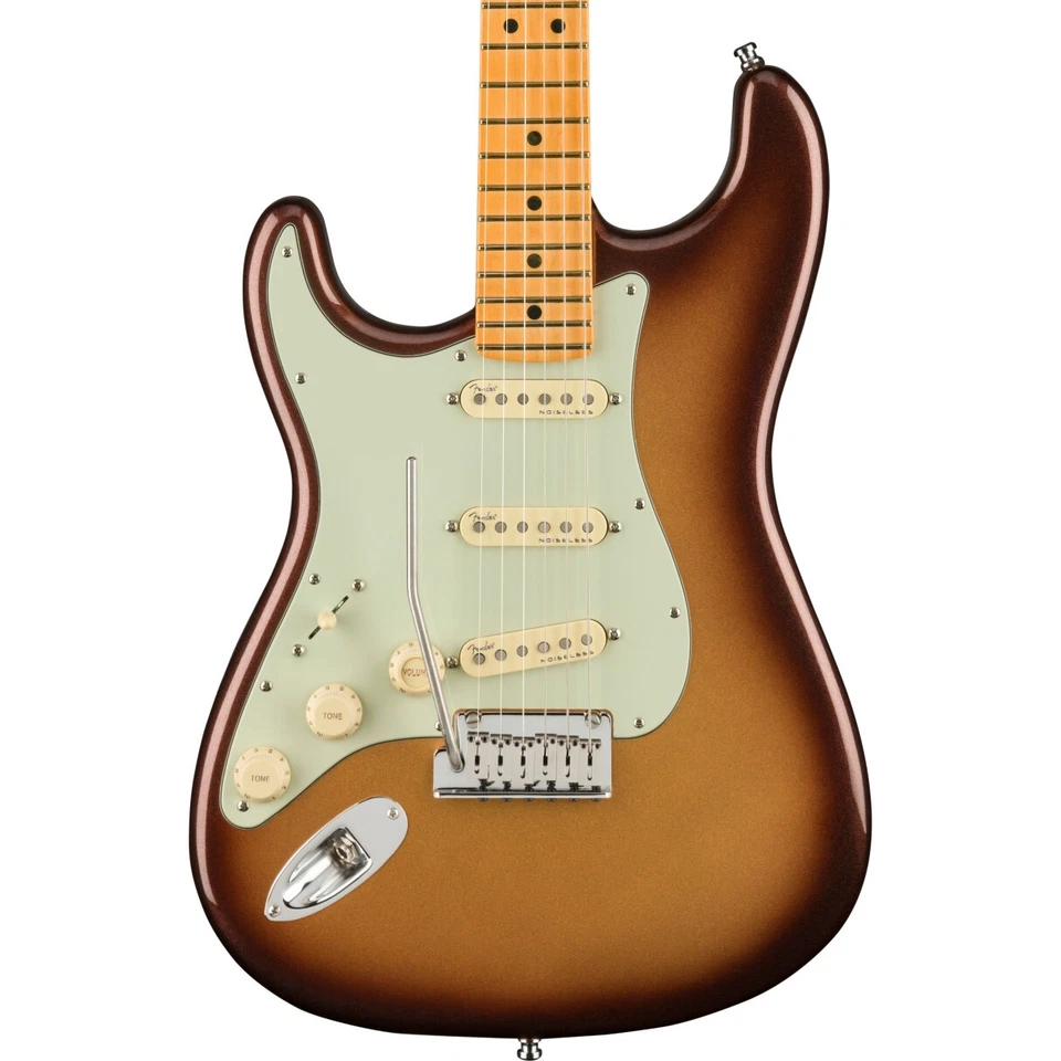 Fender American Ultra Stratocaster Left-hand Maple Fingerboard Mocha Burst