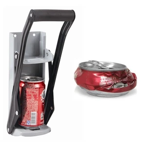 16OZ 500ML LARGE BEER TIN CAN CRUSHER WALL MOUNTED RECYCLING TOOL BOTTLE OPENER - Imagen 1 de 8