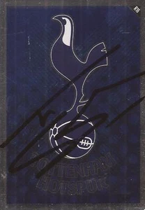TIM SHERWOOD SIGNED TOTTENHAM 2010/2011 MATCH ATTAX 'EMBLEM' TRADING CARD+COA - Picture 1 of 1