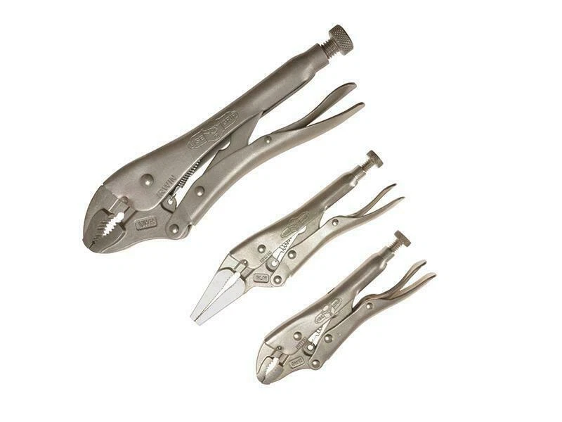 Irwin Vise-Grip Tvg73 Locking Plier Set, 3 Piece VISTVG73 - Image 1 of 1