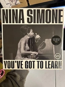 Nina Simone You've Got to Learn (Cream Vinyl) 12" Album - New - Bend to Cover - Picture 1 of 4