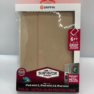 Griffin Survivor Journey Ultra Slim Protective Case for Ipad Mini , 2 , 3 New - Picture 1 of 14