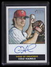 2007 Bowman Heritage Signs of Greatness CH Cole Hamels Auto 136766