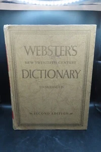 Vintage Websters New Twentieth Century Dictionary 1966 Unabridged Second Edition - Bild 1 von 24