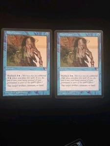 2X Magic The Gathering MTG Stronghold Mind Games -Two Cards- LP/NM - Picture 1 of 2