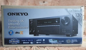Onkyo TX-NR555 7.2 AV Receiver AMP 4K BT WiFi Atmos USB Bluetooth DTSX Dolby Z2 - Picture 1 of 24