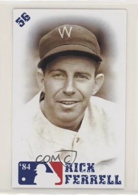 2000 Dunkin Gum Hall of Fame Rick Ferrell #56 HOF - Image 1 of 2