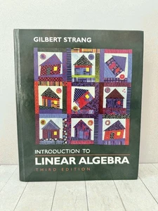 Introduction To Linear Algebra: 3rd Ed Strang, Mathematics Matrix Theory HC 2003 - Picture 1 of 2