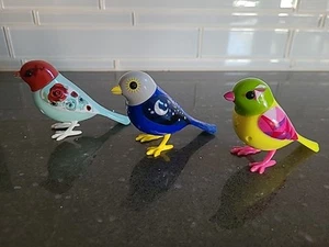 Pájaros cantores interactivos Silverlit 3 Digi no probados brisa como está  - Imagen 1 de 9