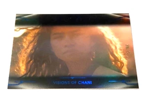 2024 Topps Chrome Dune Visions of Chani refractor azul #d 70/75 #85 - Imagen 1 de 2