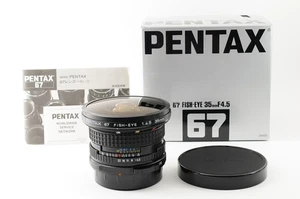 Late [Almost Unused] SMC Pentax 67 Fish Eye 35mm f4.5 Lens 6x7 67II From JAPAN - Picture 1 of 12