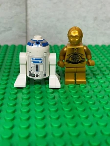 LEGO Star Wars R2-D2 & C3PO Minifigures 10188 8129 10198 - Picture 1 of 1