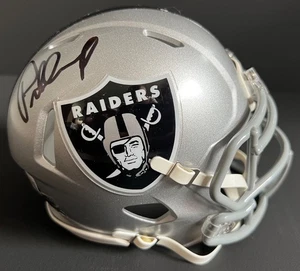 Pete Carroll Autographed Signed LAS VEGAS RAIDERS Mini Helmet Beckett BAS - Picture 1 of 3