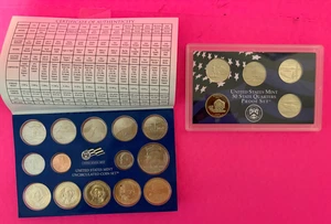 2007 Coin Set U.S Mint Government Packaging OGP COA & State Quarter Set - Picture 1 of 11