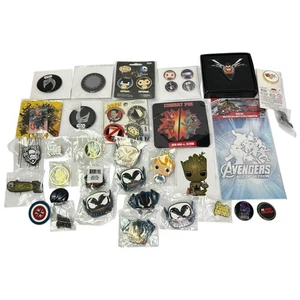 Funko Pin Lot DC Marvel Transformers Seinfeld Star Wars My Hero Academia - Bild 1 von 6