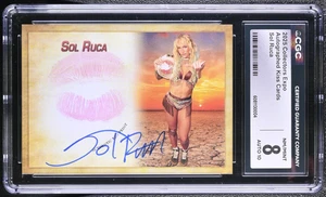 Sol Ruca 2025 Collectors Expo Autograph Kiss CGC 8 Auto 10 USA Desert Belt - Picture 1 of 4
