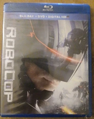 ROBOCOP (2014) (Blu-Ray + DVD + Digital HD UV) - Remake Joel Kinnaman - Image 1 of 2