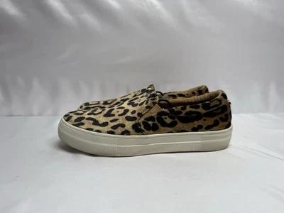 Steve Madden Mujer Zapatillas Sin Cordones Leopardo Plataforma Zapatos Talla 8 Foto 1 de 4