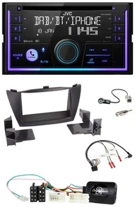JVC Lenkrad USB 2DIN DAB Bluetooth CD Autoradio für Hyundai ix35 2010-2013 ohne - Bild 1 von 11