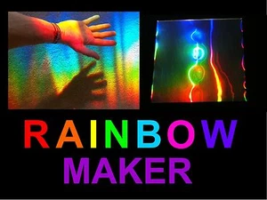 SUN CATCHER / RAINBOW MAKER,Makes GIANT Rainbows,Special Needs,Autism,Sensory - Picture 1 of 7