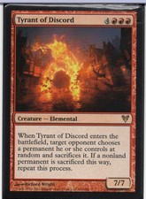 MTG - 1x Tyrant of Discord - Avacyn Restored - Near Mint