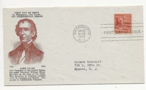 US Scotts #847 First Day Cover Very Fine Used Cat. Value $9.00 #811 - Picture 1 of 1