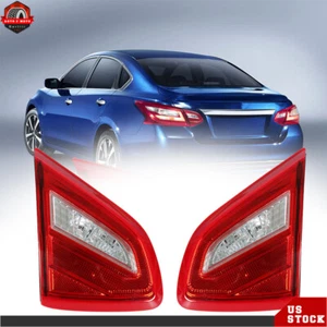 Tail Lights Fit For 2016-2018 Nissan Altima Inside Brake Lamp Rear R + L Side - Picture 1 of 8