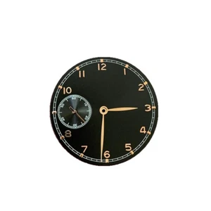37mm Watch Dial With Hands For ETA 6497 ST3600 Watch Movement 5 Colors Optional - Picture 1 of 12