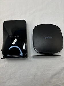 Netgear CM500 Docsis 3.0 High Speed Cable Modem Belkin N540 DB Router Bundle - Picture 1 of 10