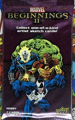 (1) 2012 Marvel Beginnings #2 Sealed Pack - Image 1 of 2